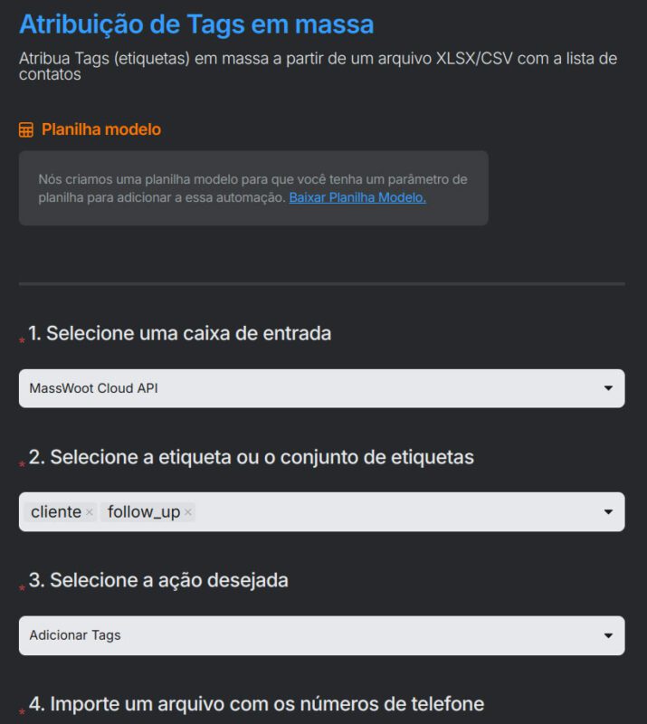 MassWoot-Atribuir_e_Remover_Tags_em_Massa_Chatwoot